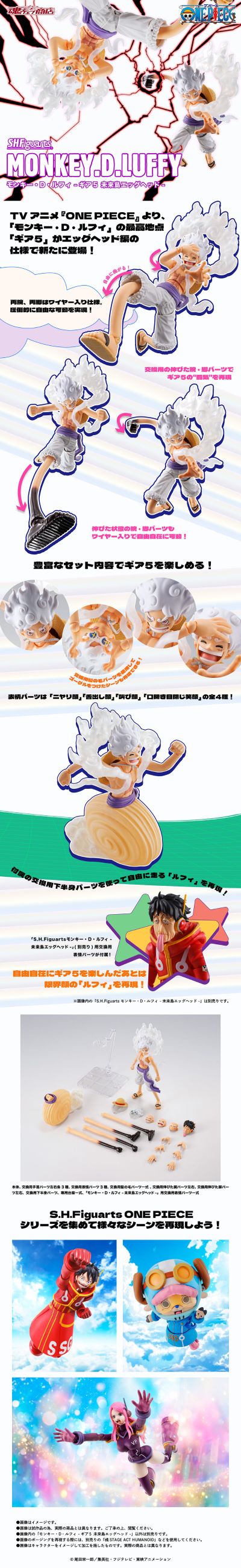 S.H.Figuarts 蒙奇·D·路飞 -5档 未来岛艾格赫德-