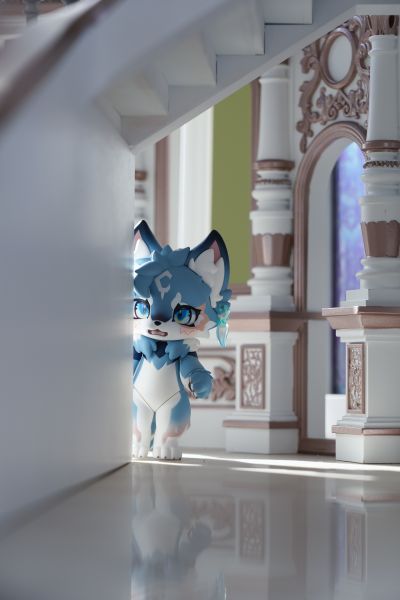 粘土人#2479 毛绒大陆 凯撒