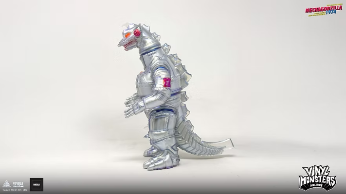 机械哥斯拉1974 - 怪兽画布 第二期涂装