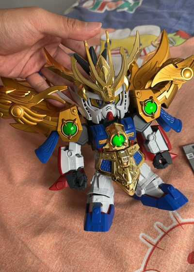 BB戦士 三国伝 动画版 045 真 豪華 翔烈帝 龍装 刘备高达