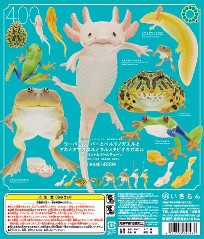 NTC MONO+ 六角恐龙与角蛙与红眼树蛙与番茄蛙 挂链&磁铁