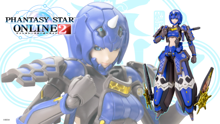 梦幻之星online2 蓝鬼姫