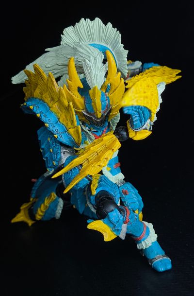 山口式转轮科技   怪物猎人系列  猎人男剑士 雷狼龙装 (新版)