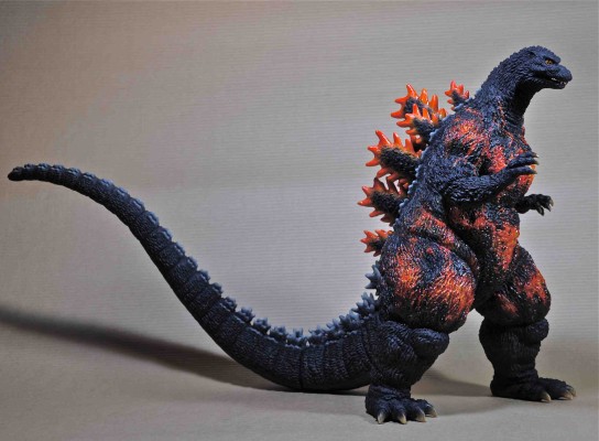 30CM 红莲哥斯拉 香港上陆 闭口版