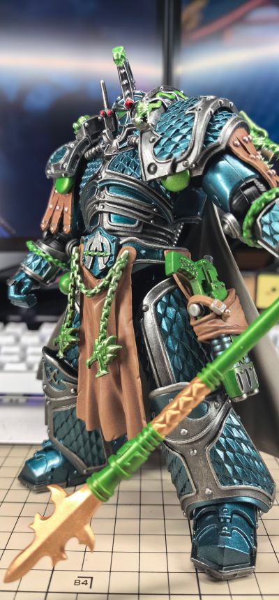 战锤系列 “荷鲁斯之乱” 阿尔法军团 阿尔法瑞斯，第二十军团基因原体