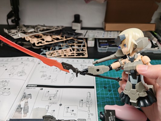 机甲少女 大比例 轰雷