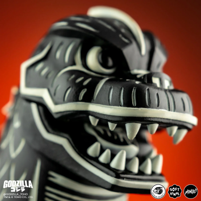 哥斯拉 - Attack Peter设计的乙烯基人偶 - 麻胶版画变体款