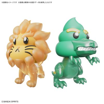 黏土模型套件 动物便便套装2 暴龙与狮子