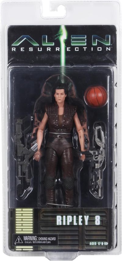 NECA 异形系列 - 7英寸可动人偶 - 第14弹 《异形4：复活》蕾普莉8号