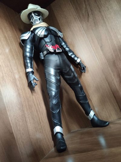 REAL ACTION HEROES No.708 假面骑士Ｗ（ダブル）&假面骑士×假面骑士欧斯＆ダブル ｆｅａｔ．スカル ＭＯＶＩＥ大戦ＣＯＲＥ 假面骑士スカル Ver.2.0 