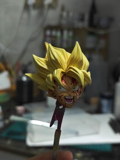 BANPRESTO手办斗兽场 スカルチャーズ 造形天下一武道会5 龙珠Z 孙悟空超级赛亚人