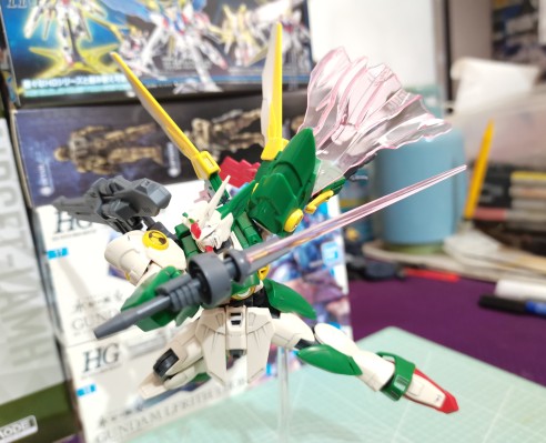 HGBF 1/144 高达创战者 XXXG-01WF凤凰飞翼高达