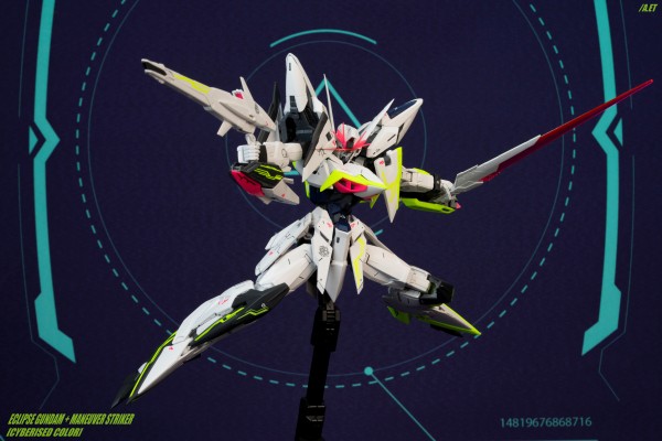 MG 1/100  天蚀高达 + 扩展件 (赛博配色)