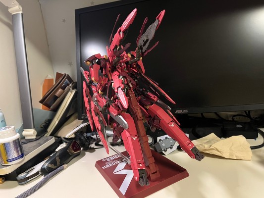 METAL BUILD 机动战士高达00F 正义女神高达F型用雪崩突进组件