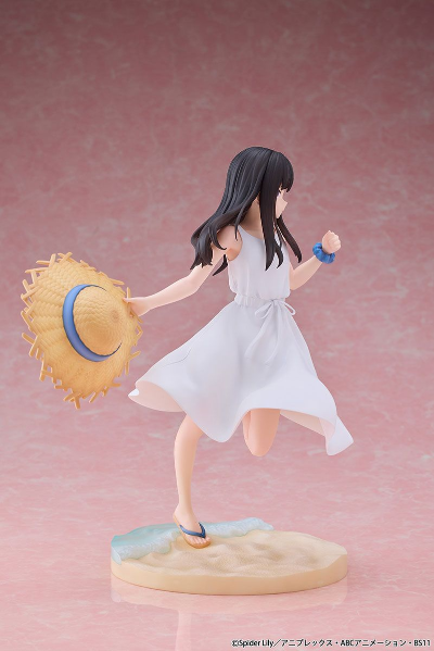 莉可丽丝 井上泷奈 白色连衣裙