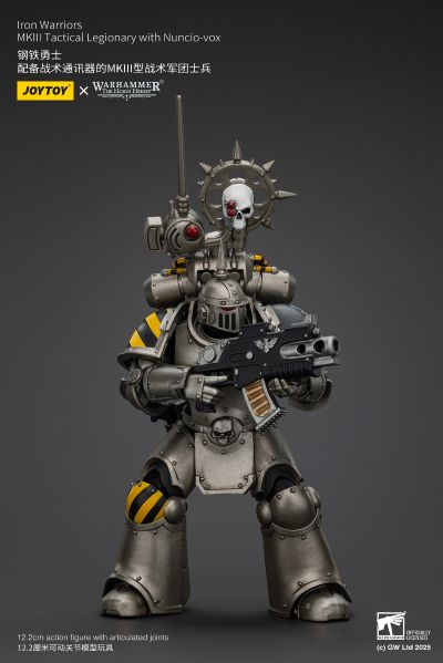 战锤：荷鲁斯之乱 钢铁勇士 配备战术通讯器的MKIII型战术军团士兵