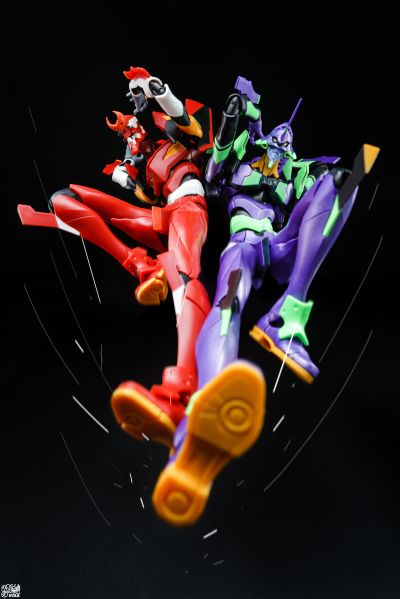 布鲁可超动积木人-传奇版-新世纪福音战士2号机