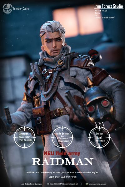 突击者十周年纪念款 边疆系列：新欧洲同盟野战军突击者 1/6可动兵人