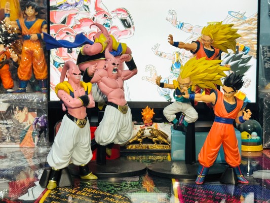 龙珠Z MATCH MAKERS  魔人布欧（大战超级赛亚人3孙悟空）