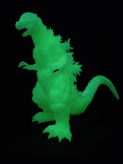 哥斯拉1984软胶套件（蓄光绿版本）