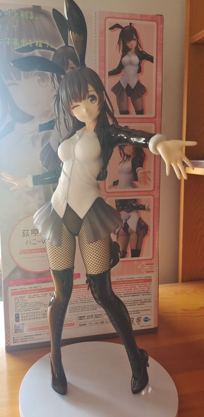 B-style 剃须。然后捡到女高中生。 荻原沙优 兔女郎