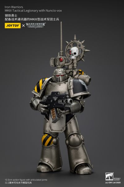 战锤：荷鲁斯之乱 钢铁勇士 配备战术通讯器的MKIII型战术军团士兵