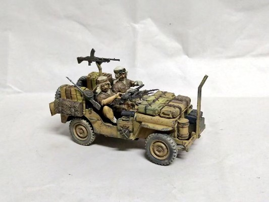 35033 1/35 英国 S.A.S.吉普车