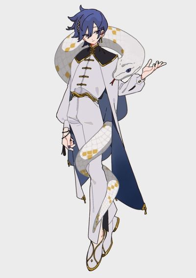 初音未来 x 良笑社 插画大赛 第5回 「中华风」 KAITO