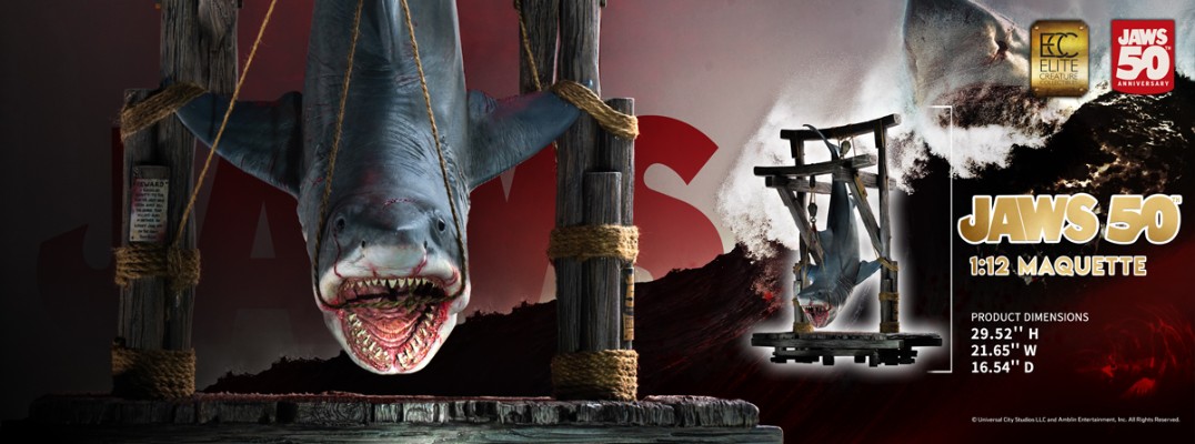 《大白鲨》1:12 比例模型