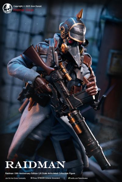 突击者十周年纪念款 边疆系列：新欧洲同盟野战军突击者 1/6可动兵人