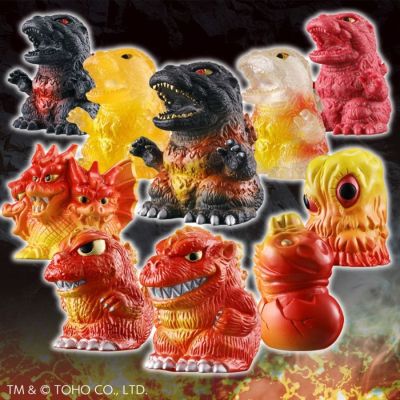 哥斯拉 迷你软胶编年史（燃烧的红色）