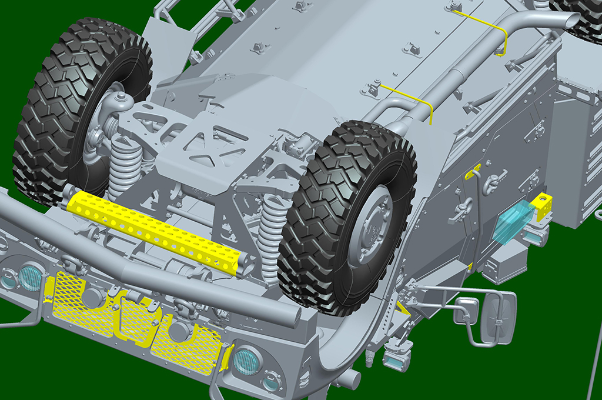 1/35装甲车辆系列 美国M1245A1 M-ATV特种作战装甲车