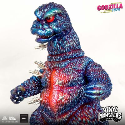 哥斯拉1974 - 怪兽画布 首期涂装