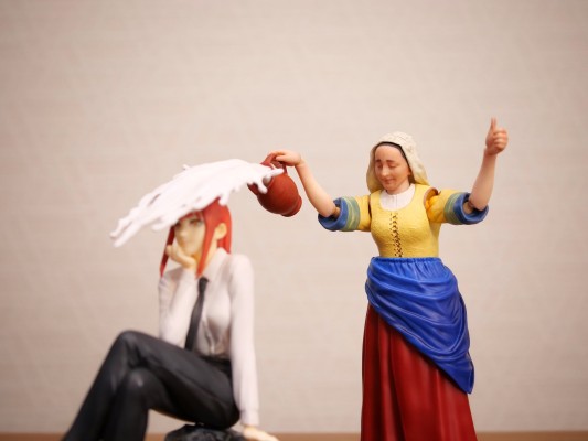 figma#SP-165 桌上美术馆 维米尔著作 倒牛奶的女佣人