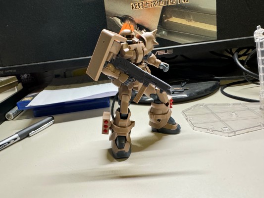 ROBOT魂＜SIDE MS＞机动战士高达0083 星辰的回忆 MS-06F2扎古II F2型 庆伯利基地规格  ver. A.N.I.M.E.