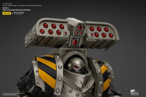 战锤：荷鲁斯之乱 钢铁勇士 配备火箭发射器的暴君攻城大师终结者