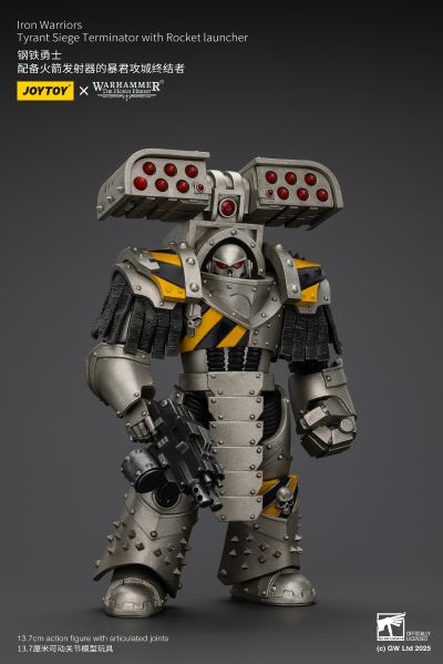 战锤：荷鲁斯之乱 钢铁勇士 配备火箭发射器的暴君攻城终结者