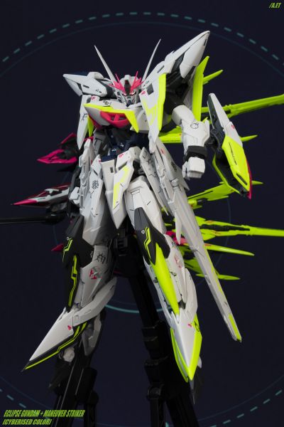 MG 1/100  天蚀高达 + 扩展件 (赛博配色)
