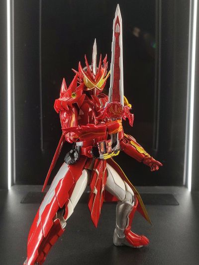 一番赏 S.H.Figuarts  假面骑士 A奖  假面骑士圣刃 勇气之龙 透明红