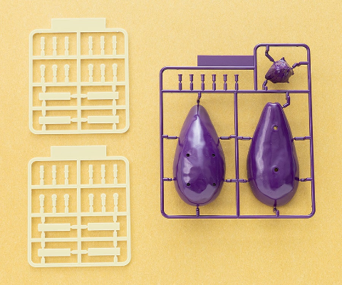 精灵马组装模型 小黄瓜和茄子