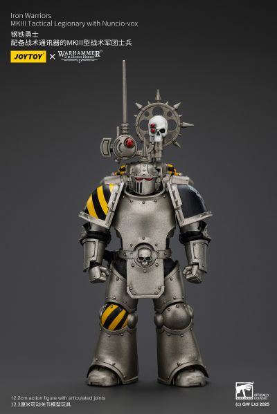战锤：荷鲁斯之乱 钢铁勇士 配备战术通讯器的MKIII型战术军团士兵