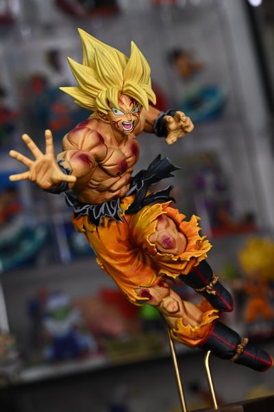 BANPRESTO手办斗兽场 スカルチャーズ 造形天下一武道会5 龙珠Z 孙悟空超级赛亚人