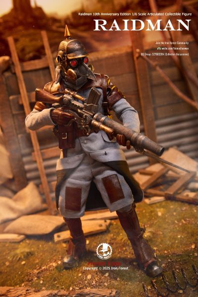 突击者十周年纪念款 边疆系列：新欧洲同盟野战军突击者 1/6可动兵人