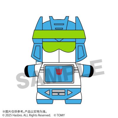 Mochibots 变形金刚 毛绒玩偶 声波 破碎镜像 与 磁带战士收纳包 机器狗 破碎镜像