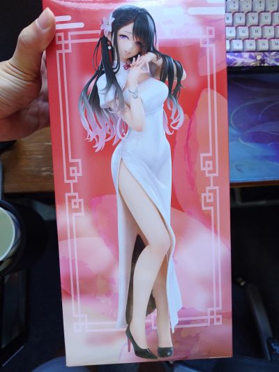 治愈系白色旗袍姐姐