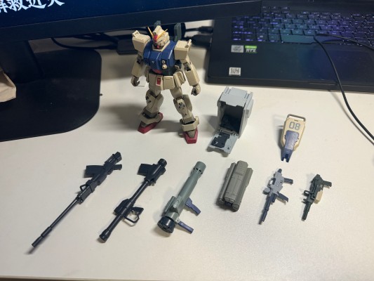 ROBOT魂＜机动战士系列＞机动战士高达 第08MS小队 配件套装 ver. A.N.I.M.E.