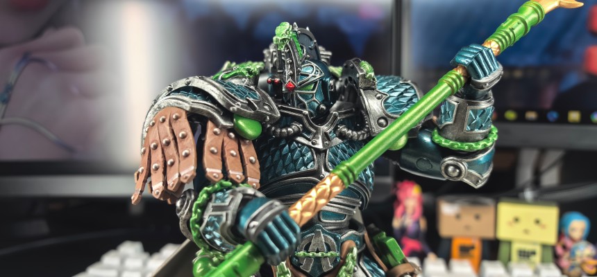 战锤系列 “荷鲁斯之乱” 阿尔法军团 阿尔法瑞斯，第二十军团基因原体