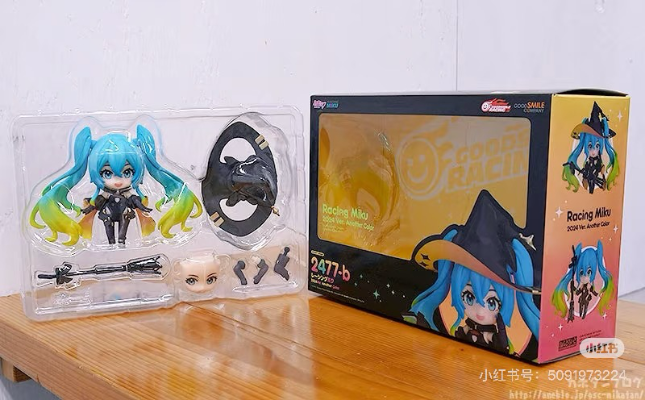 粘土人#2477-b 初音未来GT计划 赛车未来2024 异色版