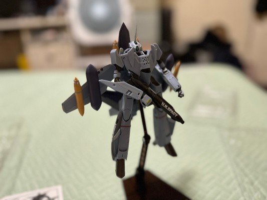 HI-METAL R 超时空要塞ZERO  VF-0A 凤凰(工藤真专用) ＋ QF-2200D-B 幽灵