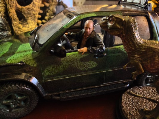 LMCJP-09 侏罗纪公园：失落的世界 T-Rex Cliff Attack悬崖攻击